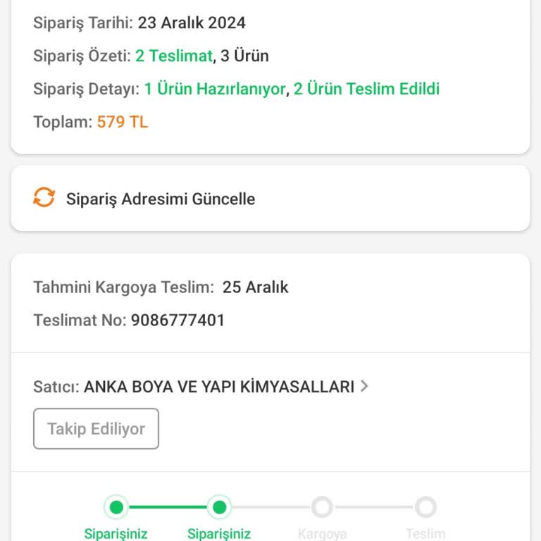 Trendyol'da Sipariş Gecikmesi Ve İlgisizlik Şoku