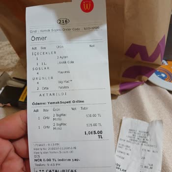 Eksik Sipariş Ve İlgisizlik Sorunu