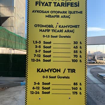 Haksız Otopark Ücreti Ve Yanıltıcı Bilgilendirme