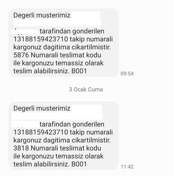 Teslim Edilmeyen Kargo Mağduriyeti