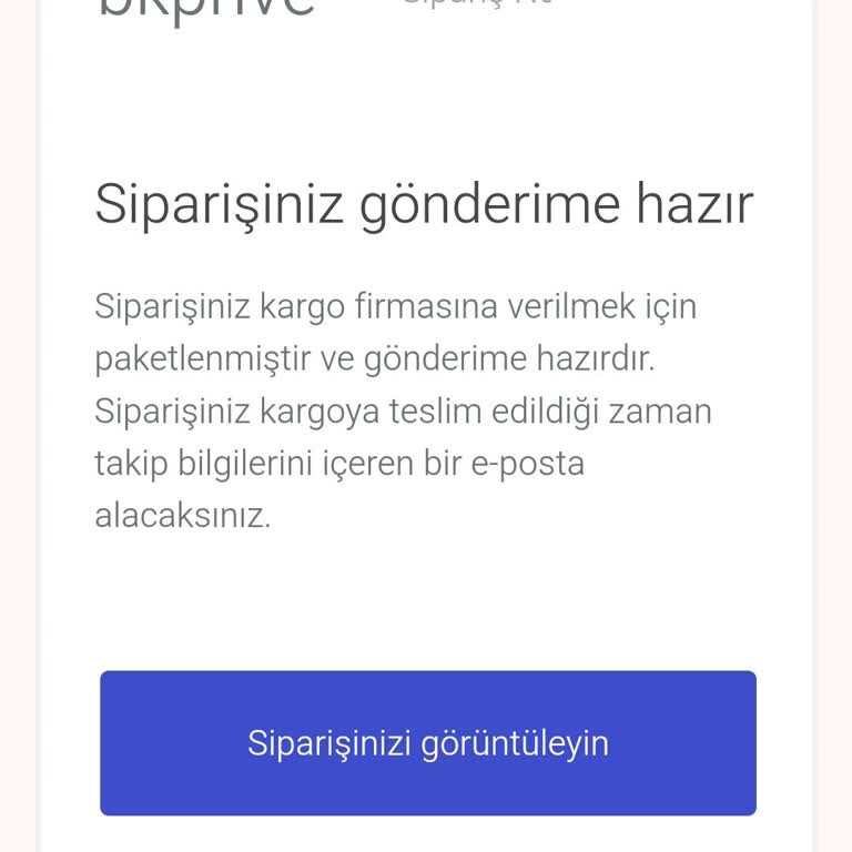 Bk Prive Kadın Giyim Sipariş İptal Sorunu