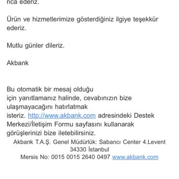 Akbank'ta Müşteri Hizmetleri Ve Erişim Sorunları