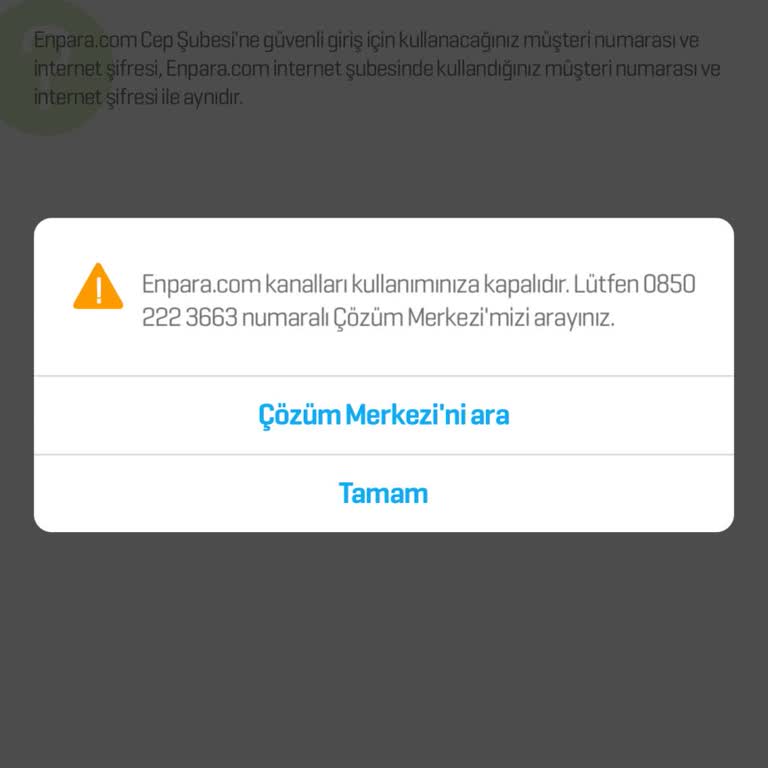 Yurt Dışında Bloke Edilen Enpara Hesabım İçin Acil Yardım Talebi