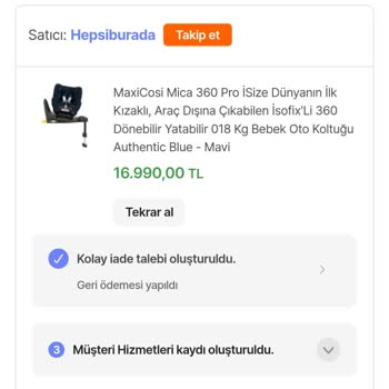 Yanlış Ürün Gönderimi Ve Maddi Mağduriyet
