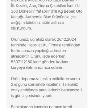 Yanlış Ürün Gönderimi Ve Maddi Mağduriyet