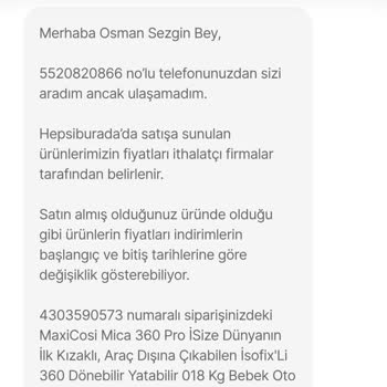 Yanlış Ürün Gönderimi Ve Maddi Mağduriyet