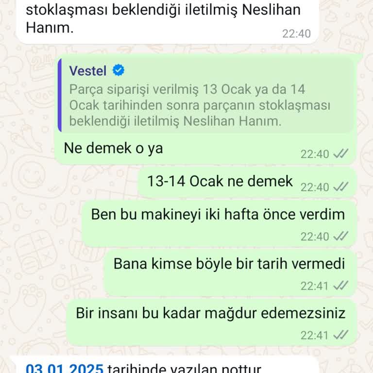 Vestel Servis Süreci Mağduriyeti