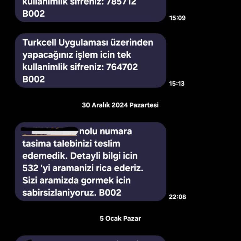 Turkcell İle Hat Taşıma Mağduriyeti