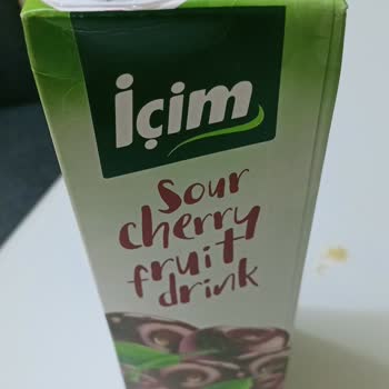 Ülker Vişneli Meyve Suyunda Küf Tadına Karşı Tepki