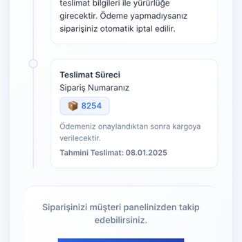 İptal Edilmeyen Sipariş Ve İletişim Sorunları