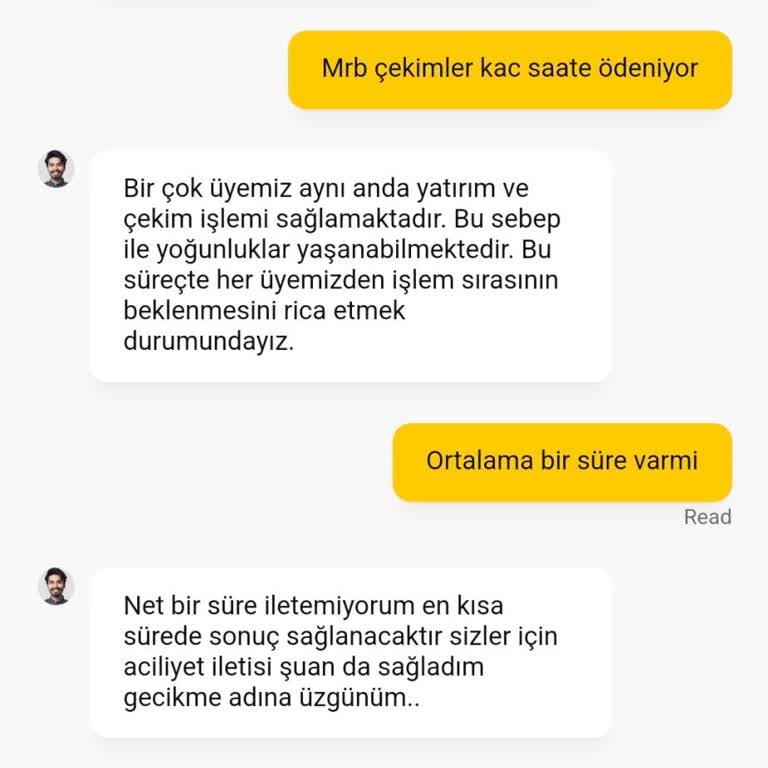 Çekim İşleminde Ban Sorunu