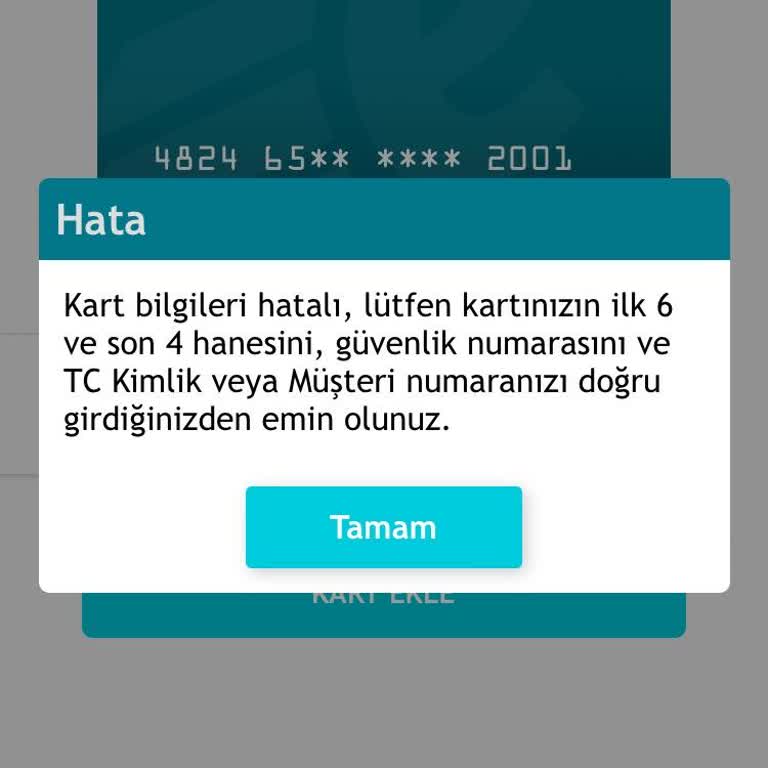 Yemekhane Girişinde Kart Sorunu
