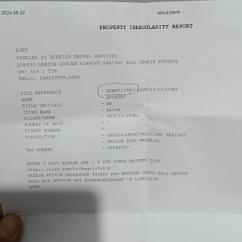 Bagaj Kaybı Ve Tazminat Sürecindeki Belirsizlik