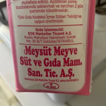 Bozuk Mis Markalı Süt: Tatlı Hayalimi Suya Düşürdü