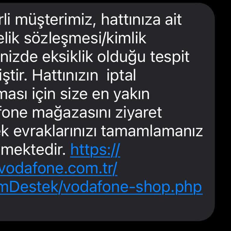 Vodafone E-Sim Aktivasyon Sorunu Ve Mağduriyet