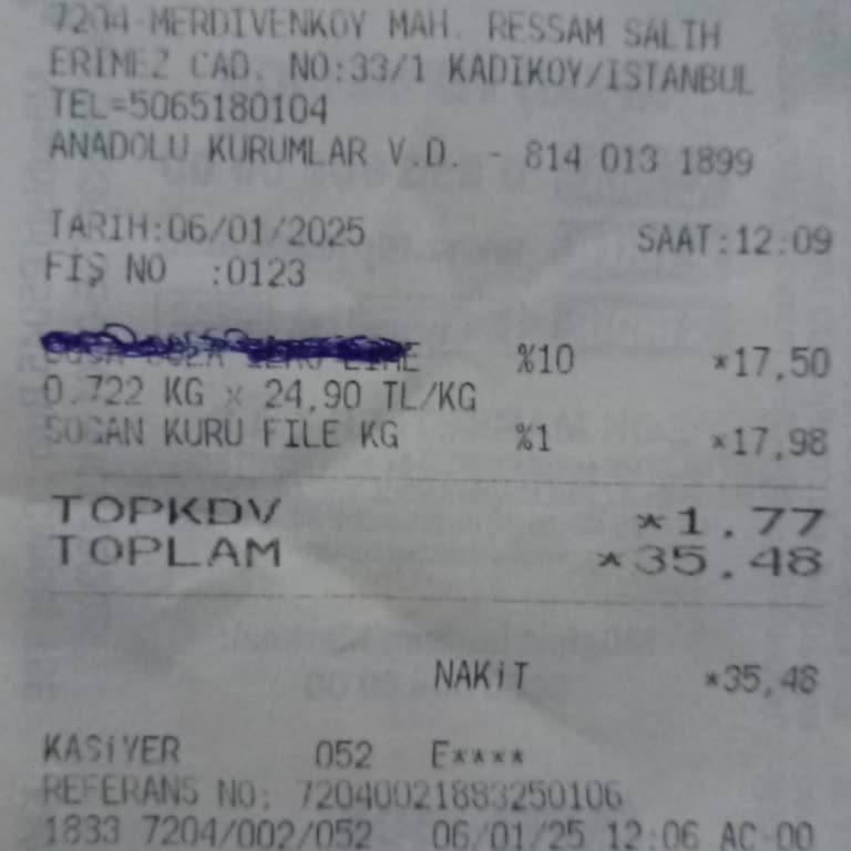 Kadıköy Gözcübaba Şok Market'te Manav Reyonu Fiyat Farkı