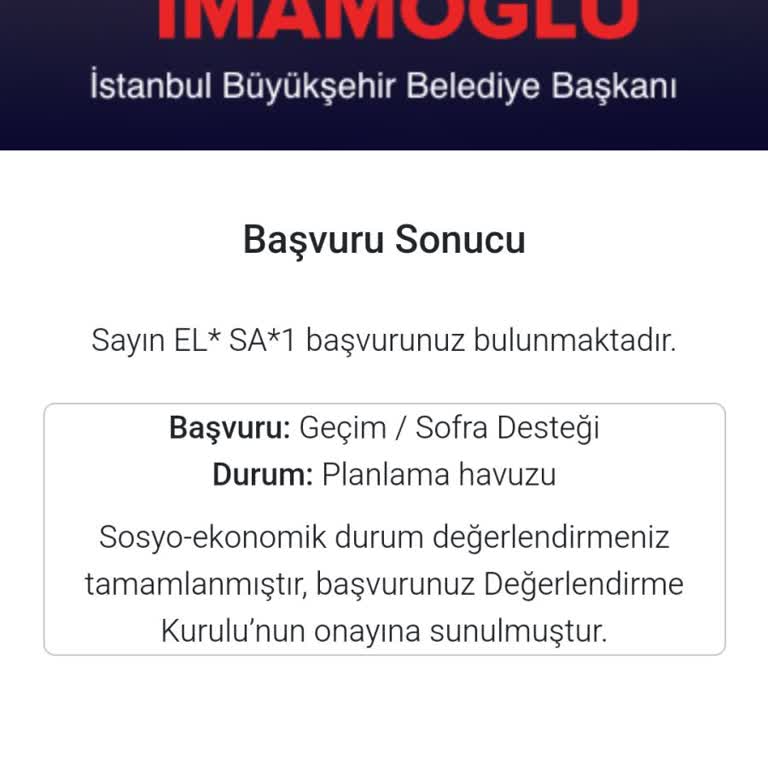 Sofra Desteği Başvurum Neden Yanıtlanmıyor?