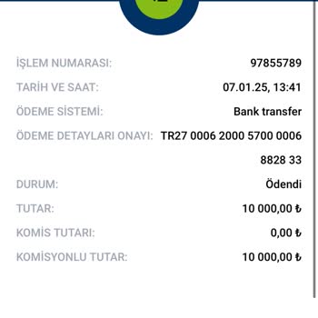 Havale İşleminde Kayıp Para Sorunu