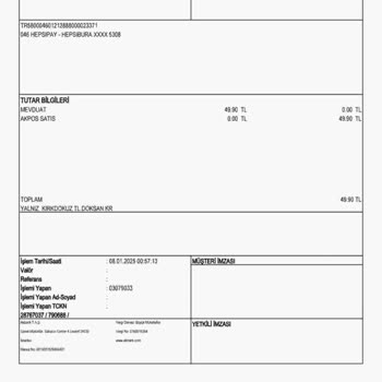 Hepsiburada Hepsi Pay'den Habersiz Para Çekimi