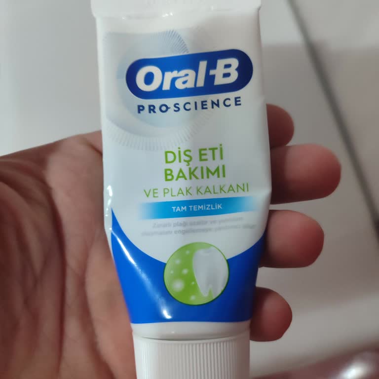 Oral-B Diş Macunu Sonrası Ağız Yaraları