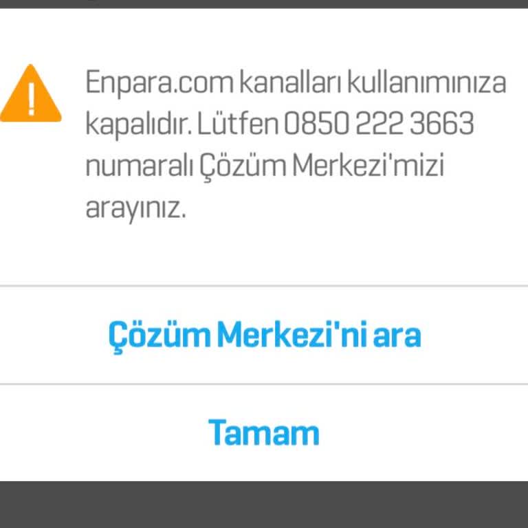 Enpara Hesabım Sebepsiz Kapandı Müşteri Hizmetlerine Ulaşamıyorum