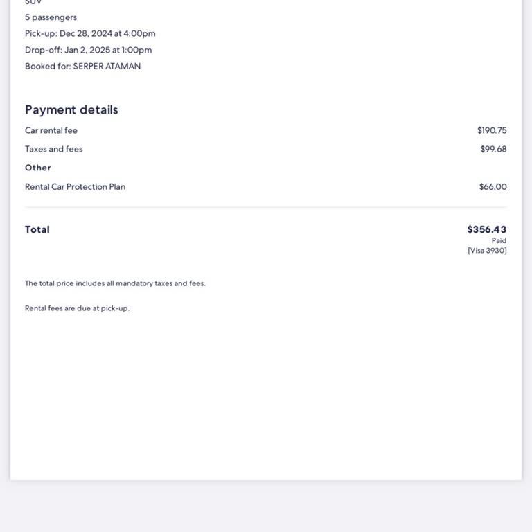 Sixt Charged Me €176 for Insurance I Declined