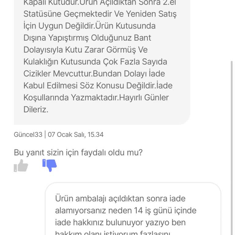 AirPods İade Sorunu Ve Yetkili Satıcı Engeli