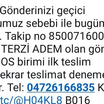 Kargo Teslimatında Yaşanan Sorunlar Ve Kaba Davranış