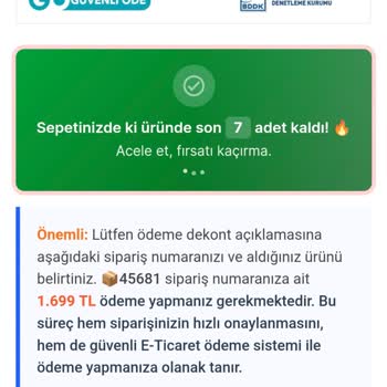 Buharlı Temizlik Makinesi Siparişimde İletişim Sorunu