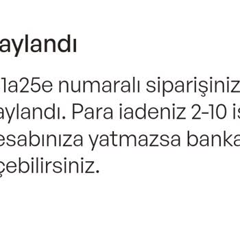 Eksik İade Sorunu