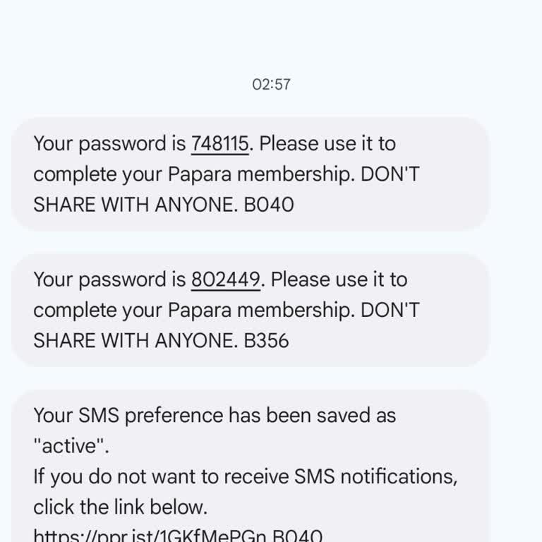 Papara Gece Gelen Gizemli Üyelik Bildirimi: Bilgim Dışında Aktif Edilen SMS Tercihi