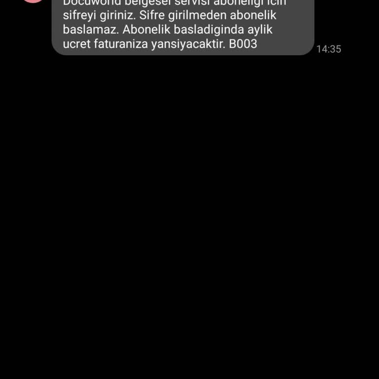 İzinsiz Gönderilen Şifreli Mesajlar