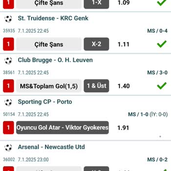 Kazanan Bahis İçin Bekleyen İnceleme