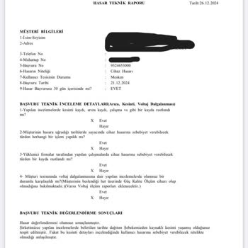 Elektrik Kesintisi Sonrası Televizyonum Bozuldu
