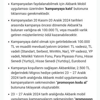 Akbank'ın Promosyon Kodu Sorunu