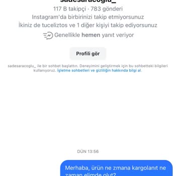 Sipariş Sonrası Sessizlik Ve İletişimsizlik