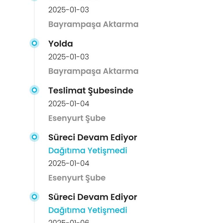 Kargo Teslimatında Gecikme Ve Yanıltıcı Bilgilendirme