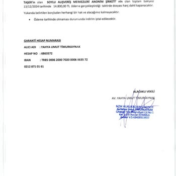 Ödeme Sonrası İcra Sorunu Ve İletişimsizlik