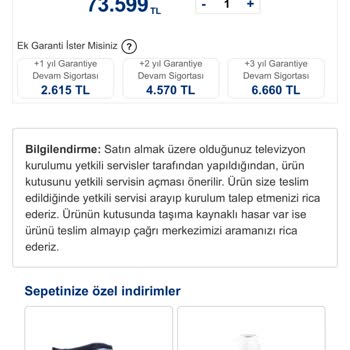 İndirim Farkı İadesi Talebi Geri Çevrildi