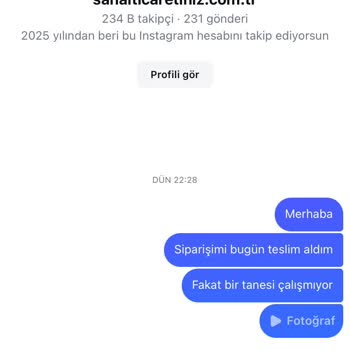 Bozuk Ürün Ve Cevapsız İletişim Mağduriyeti