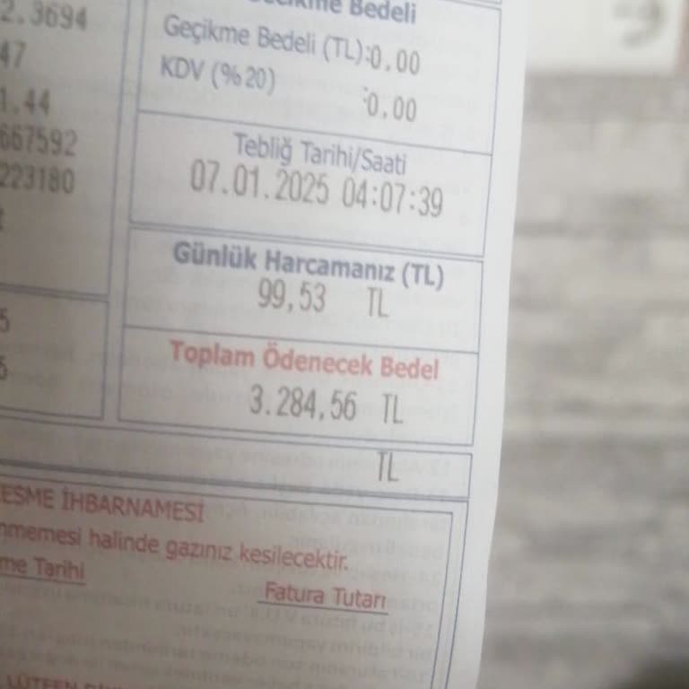 Doğalgaz Faturasında Anlamsız Artış Ve İletişim Sorunu