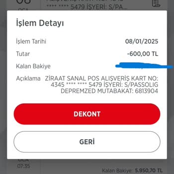 Passo Uygulamasında Bilet Alırken Ödeme Hatası Ve Fazla Çekim