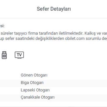 Yanıltıcı Sefer Saatleri Yüzünden Mağduriyet