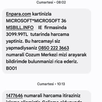 Haberim Olmadan Yapılan Haksız Para Çekimi