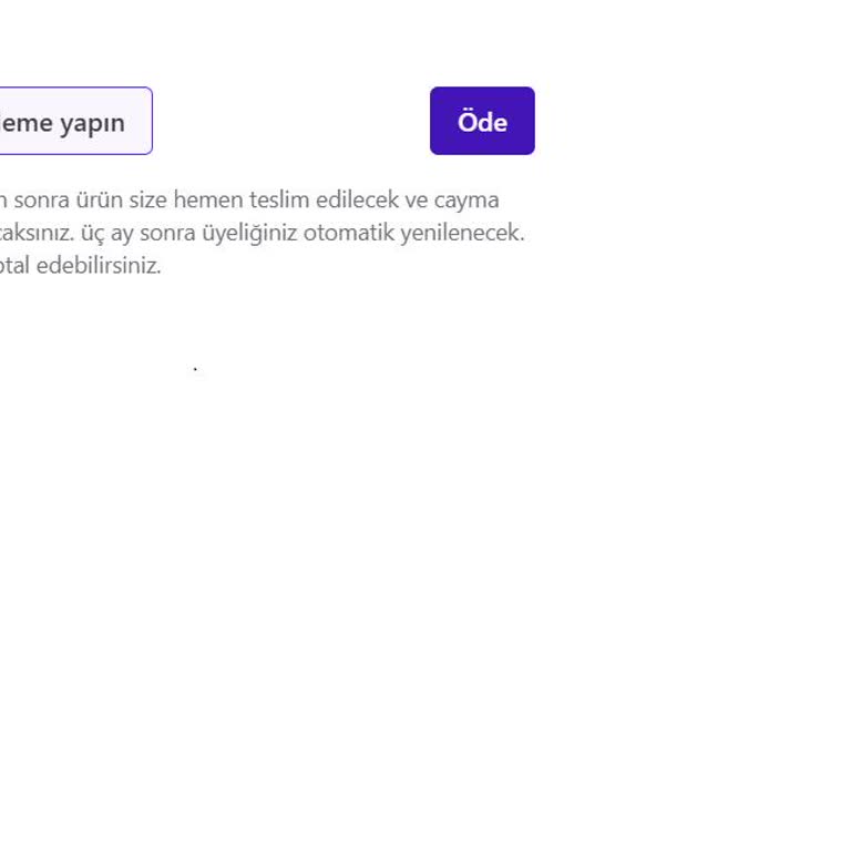 Üyelik İptali İçin Acil Talep