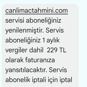 Bilgim Dışında Başlatılan Abonelik Ve Yüksek Fatura Şoku
