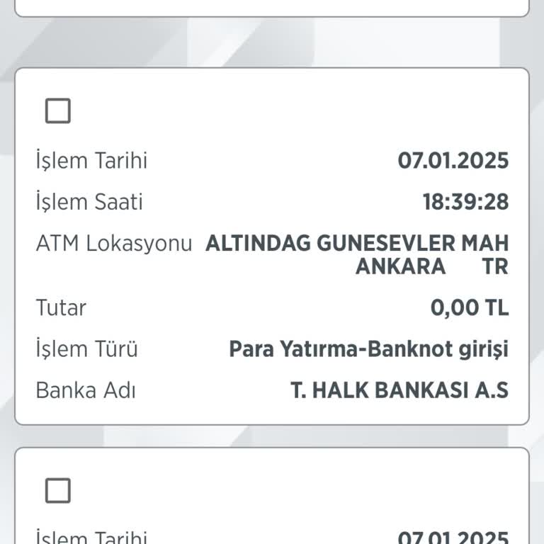 ATM'de Yutulan Para Krizi