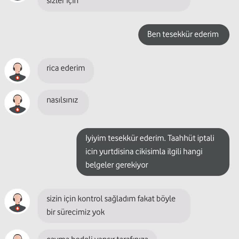 Vodafone'da Faturalıdan Faturasıza Geçiş Sorunu