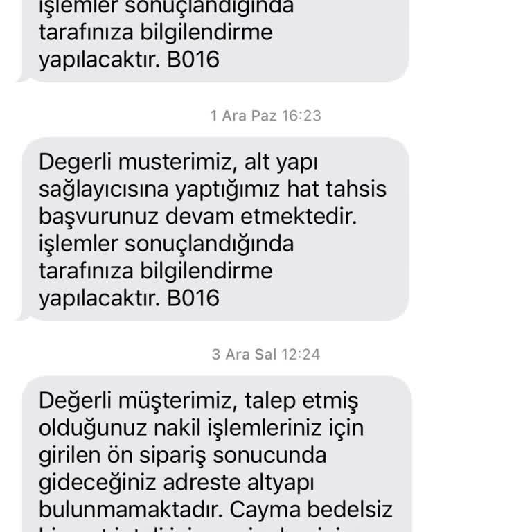 Nakil İşlemi Sonrası Fatura Sorunu Ve Müşteri Hizmetleri Çelişkisi