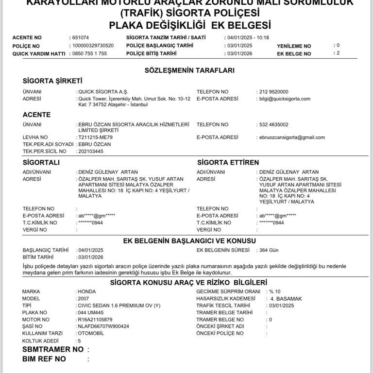 Hasarsızlık İndirimi Kaybı Ve Yüksek Sigorta Ücreti Sorunu